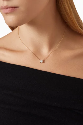 Petite Chatelaine® Diamond Necklace in 18kt Gold