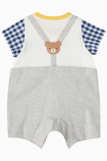 Overall & T-shirt Set in Cotton