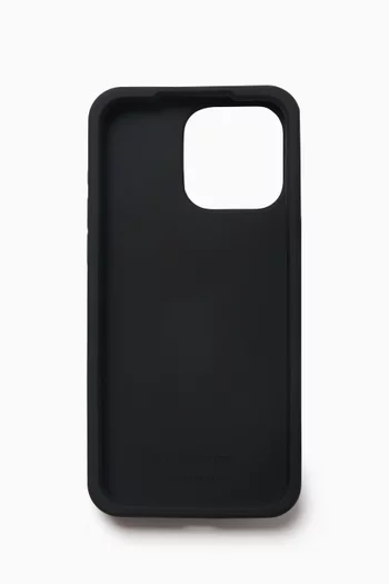 iPhone 15 Pro Max Phone Case in Intreccio Rubber