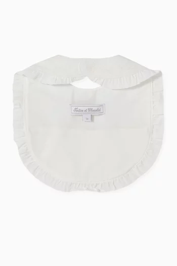 Délicatesse Bib in Cotton Terry Cloth