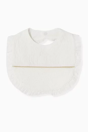 Délicatesse Bib in Cotton Terry Cloth