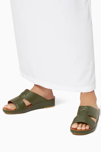 Peninsula Sandals in Softcalf Leather 