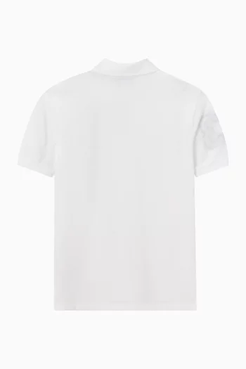 Logo Polo T-shirt in Cotton