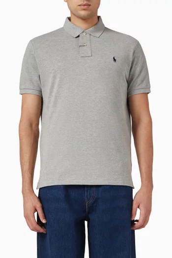 Logo Polo T-shirt in Cotton