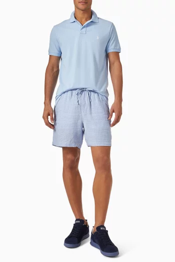 Logo Polo T-shirt in Cotton