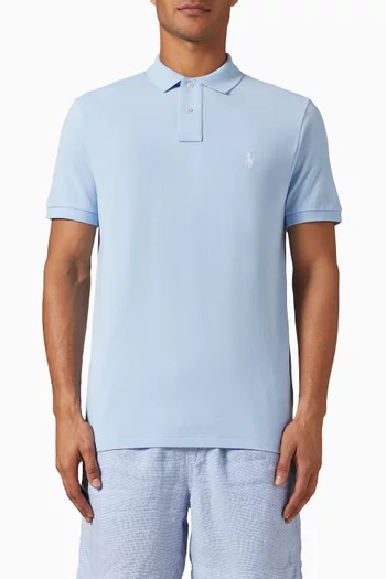 Logo Polo T-shirt in Cotton