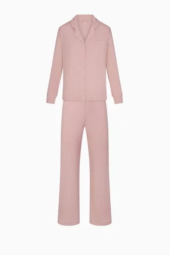 Soft Lounge Rib Sleep Set