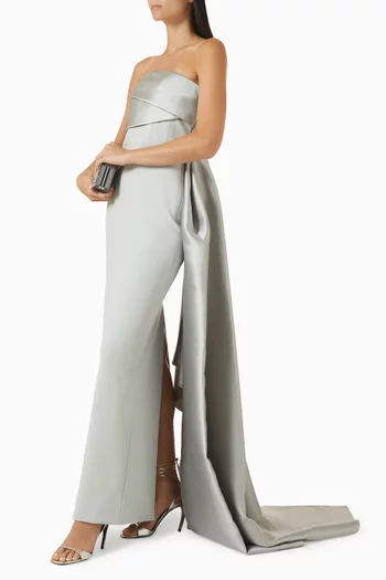 Kinsley Maxi Dress in Twill