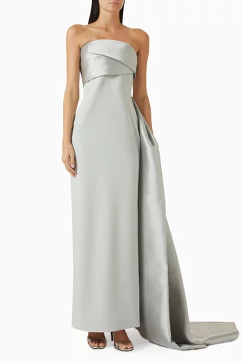 Kinsley Maxi Dress in Twill
