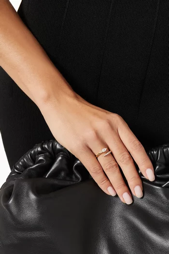 Pavé Open Ring