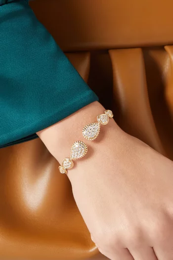 Serpent Bohème Multi-Motif Diamond & Bracelet in 18kt Yellow Gold