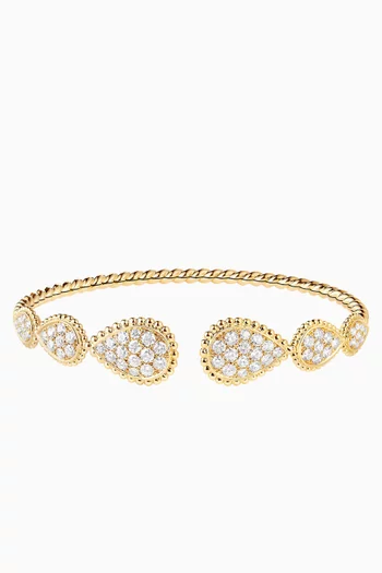 Serpent Bohème Multi-Motif Diamond & Bracelet in 18kt Yellow Gold
