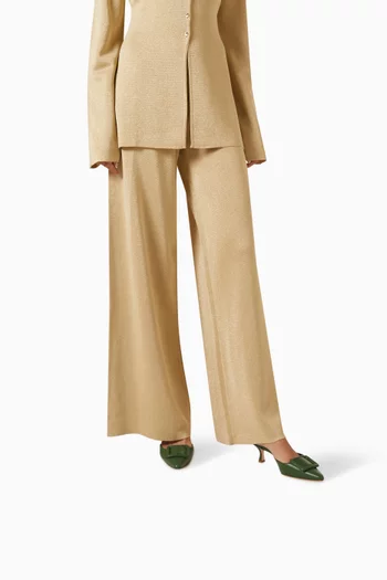 Maysale 50 Mules in Leather