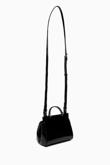 Miss Sicily Top-handle Bag in Patent Leather