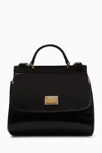 Miss Sicily Top-handle Bag in Patent Leather