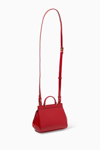 Miss Sicily Top-handle Bag in Patent Leather