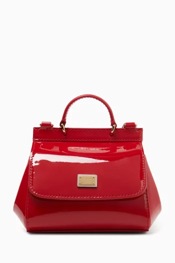 Miss Sicily Top-handle Bag in Patent Leather
