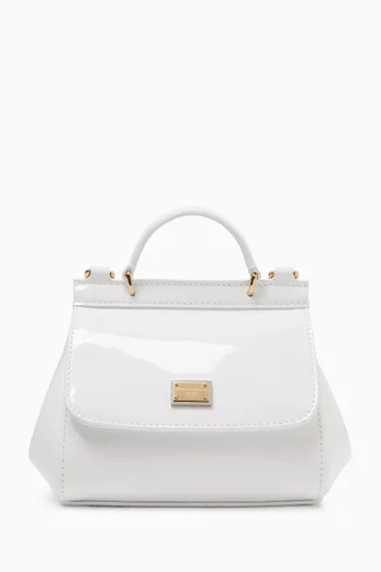 Miss Sicily Top-handle Bag in Patent Leather