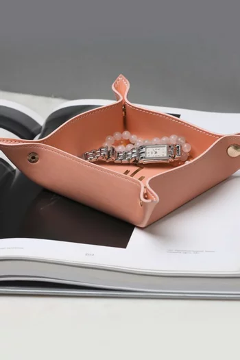 Hayati Leather Catchall Tray