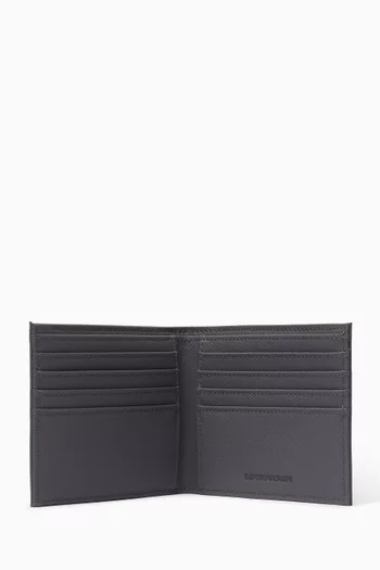Business Bi-fold Wallet in Regenerated Leather