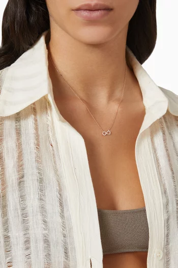 Infinity Crystal Necklace
