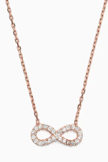 Infinity Crystal Necklace
