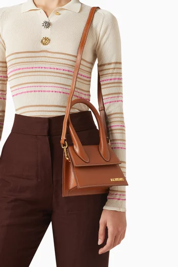 Le Chiquito Moyen Tote Bag in Smooth Leather