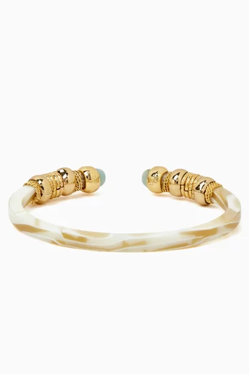 Sari Bracelet in Hand-polished Acetate