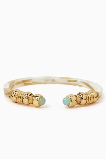 Sari Bracelet in Hand-polished Acetate
