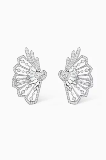 Fanfare Diamond & Mother of Pearl in 18kt White Gold
