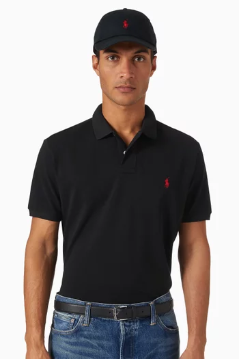 Logo Embroidered Cap in Cotton