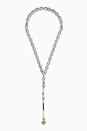 Large Aluminum Masbaha Prayer Beads