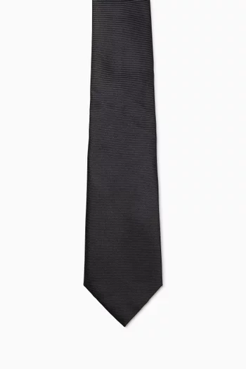 Tie in Micro Jacquard Silk