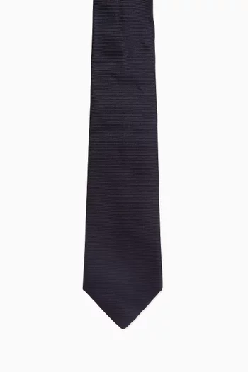Tie in Micro Jacquard Silk