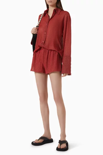 Lumière Boxer Shorts in Lurex