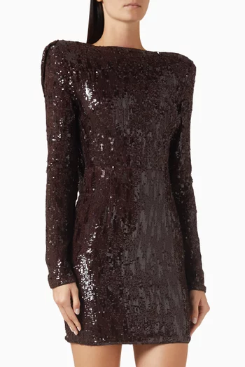Jelena Open-back Mini Dress