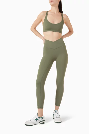 Ultimate Wrap Over Leggings in Stretch-nylon