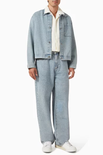 Loose Weave Check Vacation Shirt in Cotton