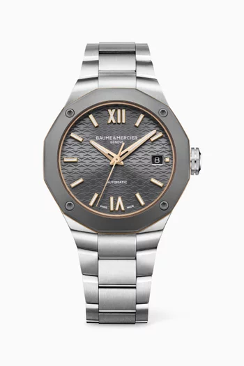 Riviera Automatic Stainless Steel Watch, 36mm