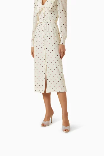 Bella 100 Sandals in Satin