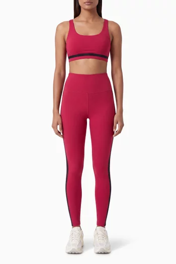 Miles High-waist Rigor 7/8 Leggings in Stretch Nylon