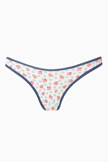 Dove Classic Bikini Briefs in Stretch Nylon