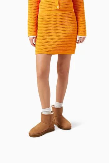 Classic Mini II Heritage Ankle Boots in Suede