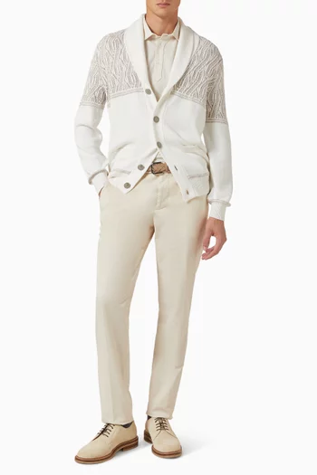Slim-fit Pants in Cotton