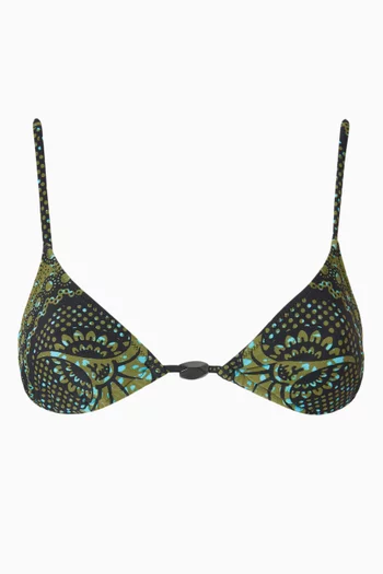 Equator Bikini Top in ECONYL® Blend