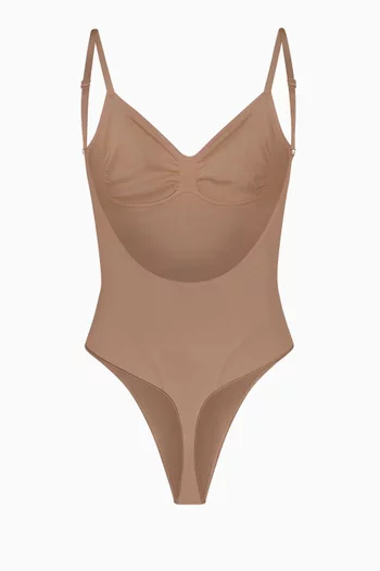 Seamless Sculpt Low-back Thong Bodysuit
