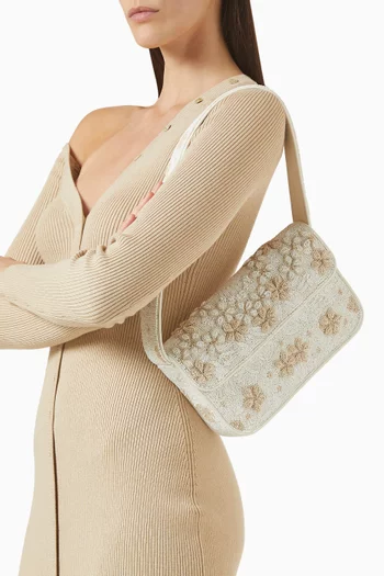 Tommy Beaded Shoulder Bag