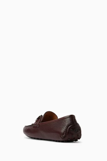 Grazioso Driver Shoes in Buffalo Leather