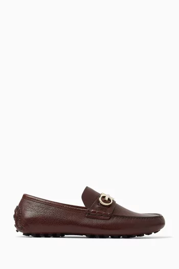 Grazioso Driver Shoes in Buffalo Leather