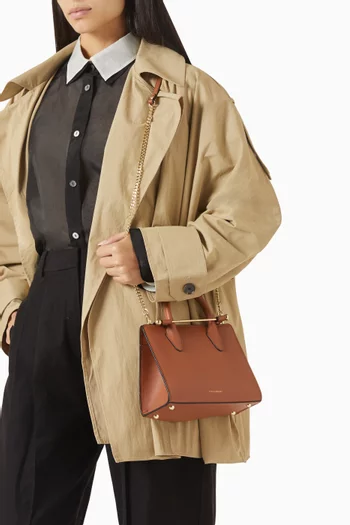Nano Tote Bag in Leather